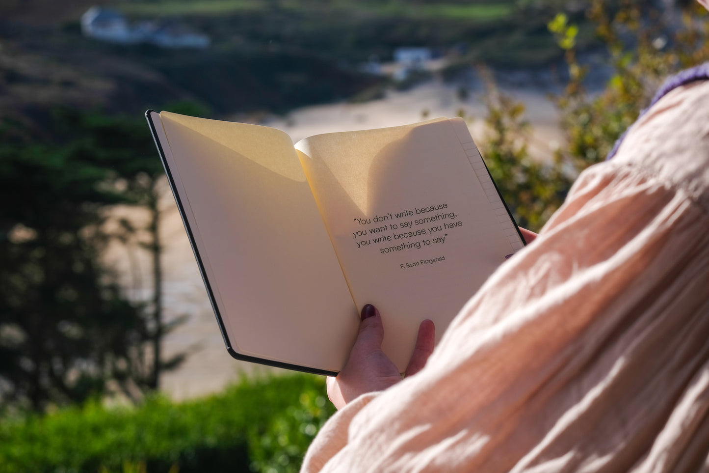 Recycled Plastic Notebook - Porto Black