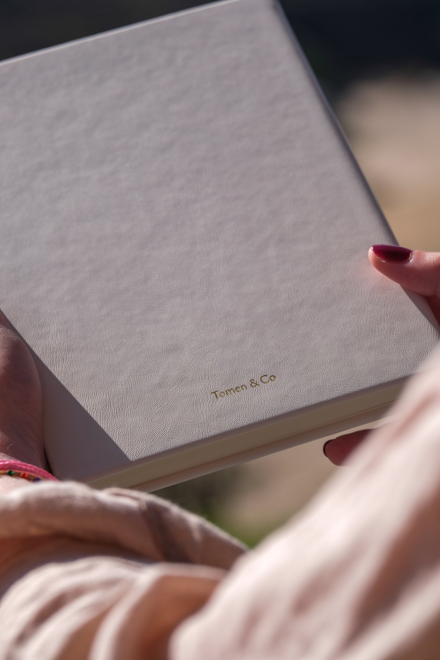 Recycled Plastic Notebook - Cannoli Cream