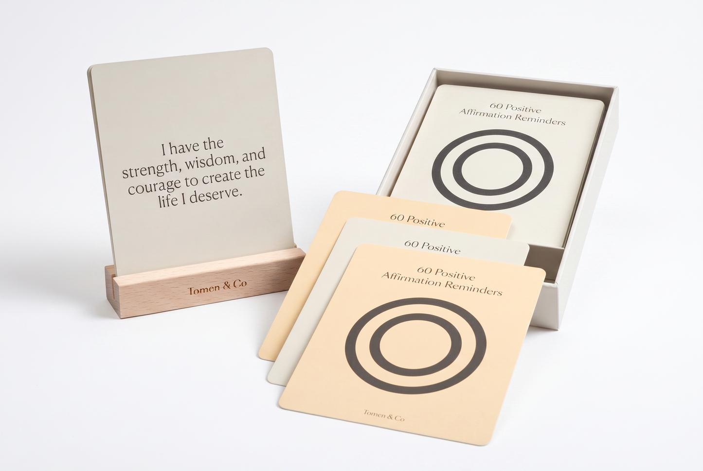 60 Positive Affirmation Cards