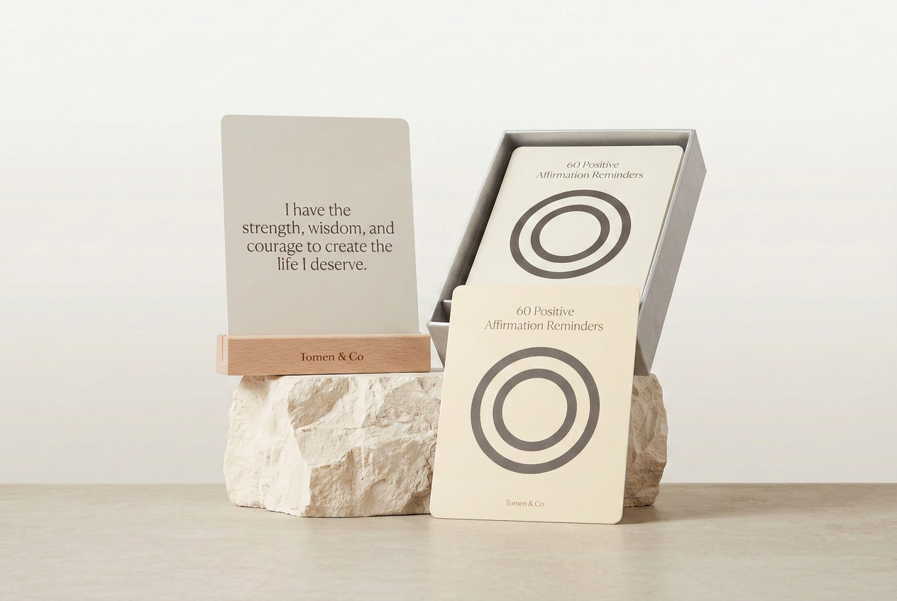 60 Positive Affirmation Cards
