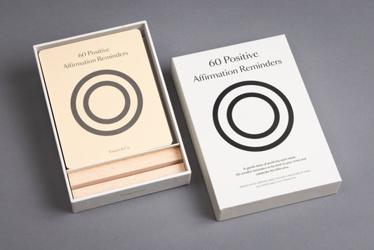 60 Positive Affirmation Cards