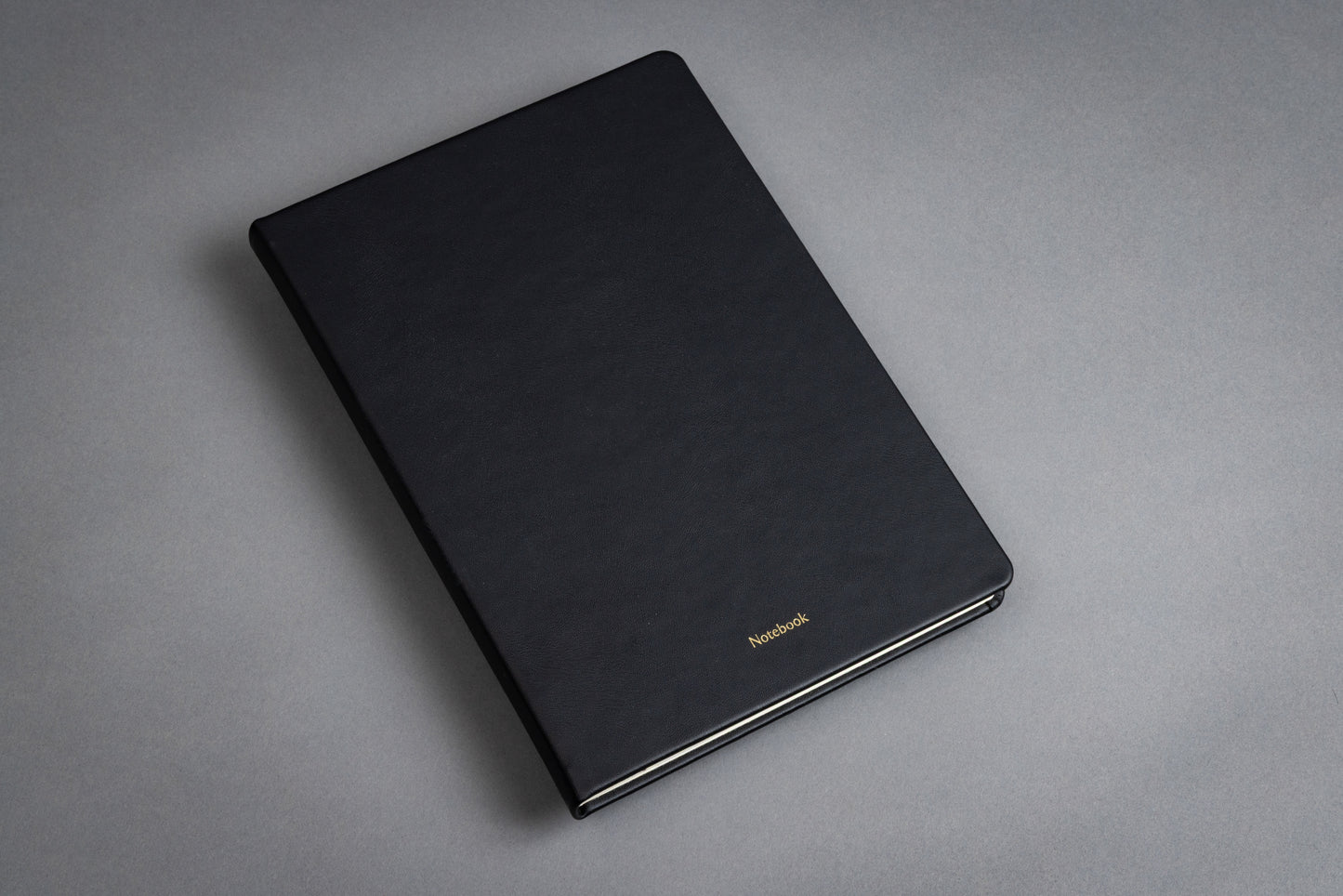 Recycled Plastic Notebook - Porto Black